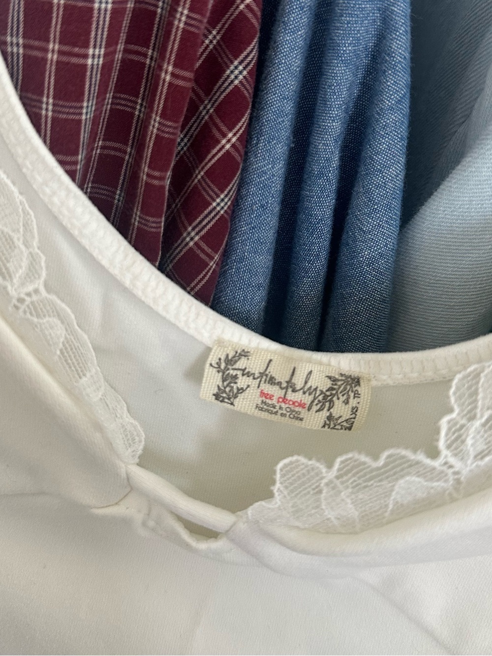 Free people better not cami lace shirt ivory - Picture 7 of 8